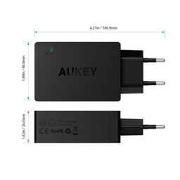 شارژر دیواری آکی مدل PA-Y2 به همراه کابل USB-C