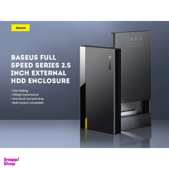 باکس تبدیل SATA به USB-C هارد دیسک 2.5 اینچی بیسوس مدل CAYPH-C01