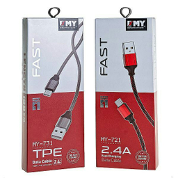 کابل شارژ USB به MicroUSB امی (Emy) مدل My-731 طول 1 متر
