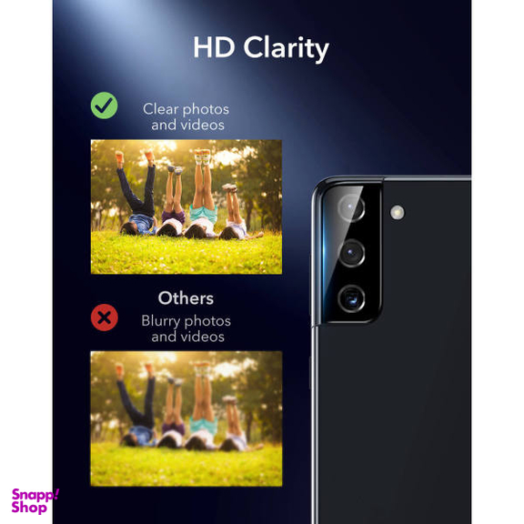 محافظ لنز دوربین اسپایدر مدل LNZ-BK مناسب برای گوشی موبایل سامسونگ Galaxy S21