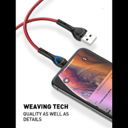 کابل تبدیل usb به لایتنینگ الدینیو مدل LS481 طول 1 متر