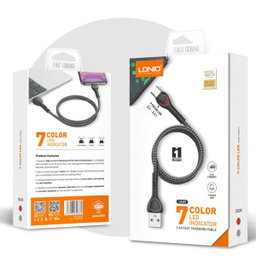 کابل تبدیل usb به لایتنینگ الدینیو مدل LS481 طول 1 متر