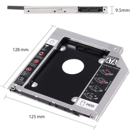 براکت هارد اینترنال اچ دی دی کدی مدل SLIM 9.5MM بسته 2 عددی