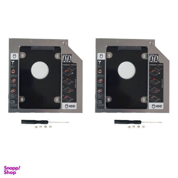 براکت هارد اینترنال اچ دی دی کدی مدل SLIM 9.5MM بسته 2 عددی