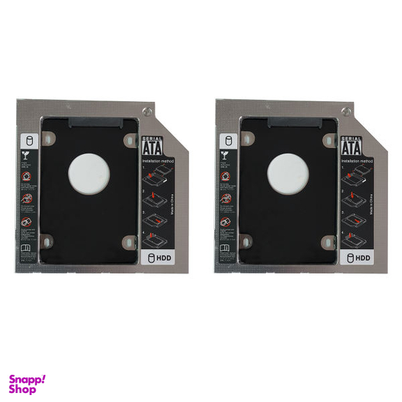 براکت هارد اینترنال اچ دی دی کدی مدل SLIM 9.5MM بسته 2 عددی