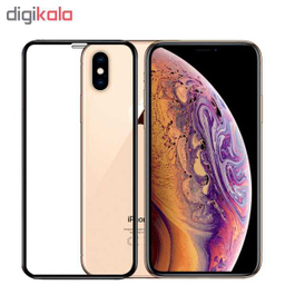 محافظ صفحه نمایش سرامیکی مدل 100D مناسب برای گوشی موبایل اپل Iphone xs max/11 pro max