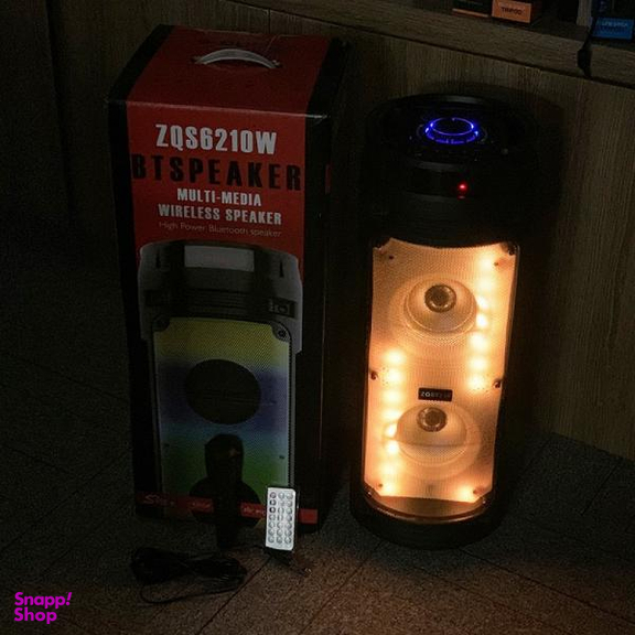 اسپیکر بلوتوثی قابل حمل مدل ZQS-6210