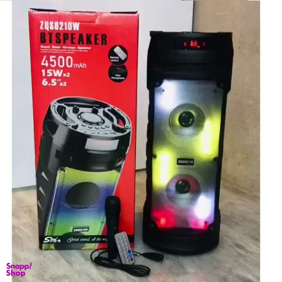 اسپیکر بلوتوثی قابل حمل مدل ZQS-6210