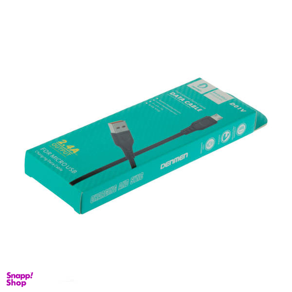 کابل تبدیل USB به microUSB دن‌من مدل D01V طول 1 متر