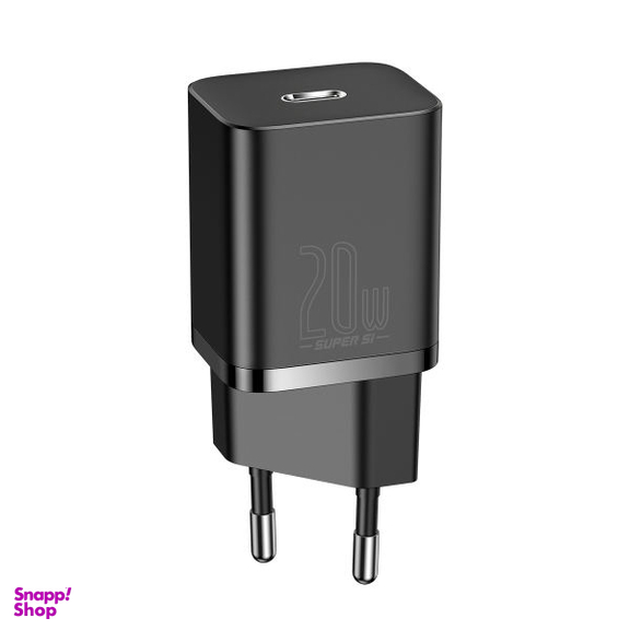 شارژر دیواری بیسوس مدل TZCCSUP-B02 به همراه کابل تبدیل لایتنینگ