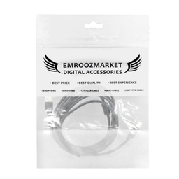 کابل پرینتر USB 2.0 امروزمارکت مدل EM27A04 طول 3 متر