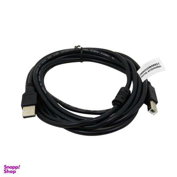 کابل پرینتر USB 2.0 امروزمارکت مدل EM27A04 طول 3 متر