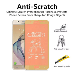 محافظ صفحه نمایش سرامیکی مات نایت مدل CER-01 مناسب برای گوشی موبایل سامسونگ Galaxy J5 Prime