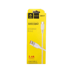 کابل تبدیل USB به USB-C دن‌من مدل D01T طول 1 متر