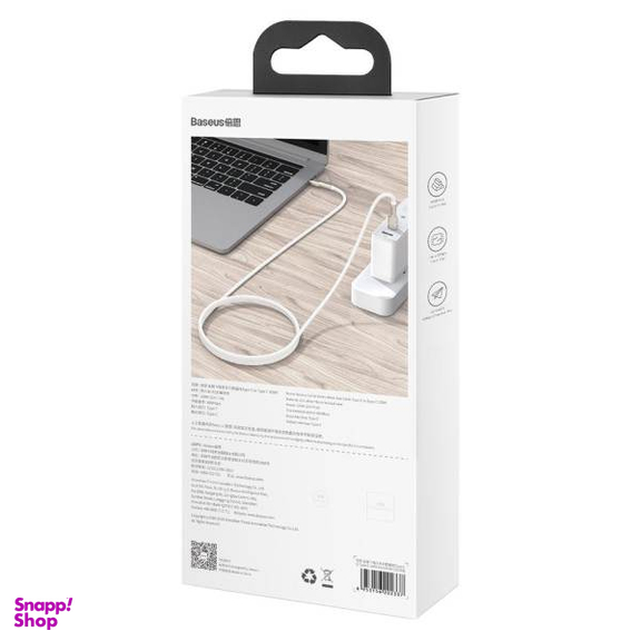 کابل تبدیل USB Type C به USB Type C باسیوس مدل CATJK طول 2 متر