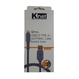 کابل تبدیل USB به لایتنینگ کی نت مدل kn-031 طول 1.2 متر
