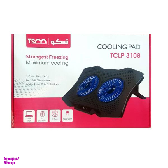 پایه خنک کننده لپ تاپ تسکو (Tsco) مدل Tclp 3108