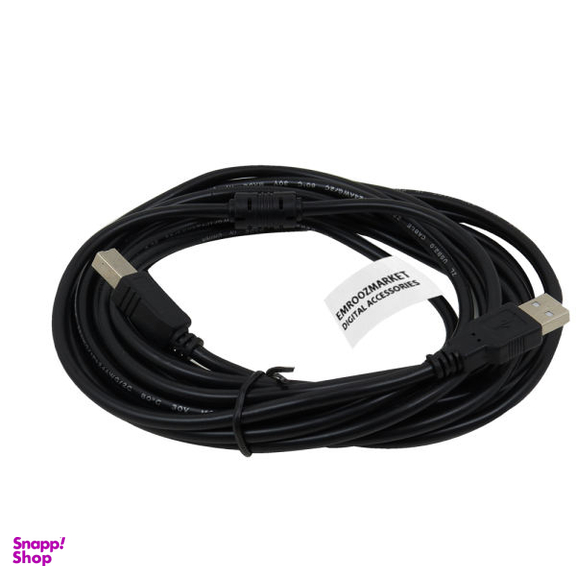 کابل پرینتر USB 2.0 امروزمارکت مدل EM27A06 طول 5 متر