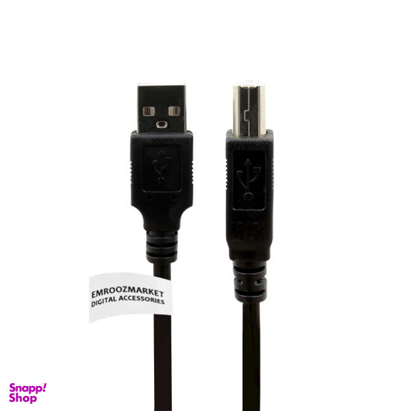 کابل پرینتر USB 2.0 امروزمارکت مدل EM27A06 طول 5 متر