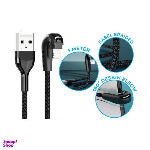 کابل تبدیل USB به لایتنینگ ریمکس مدل RC-177i طول 1 متر