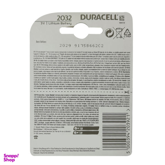 باتری سکه ای دوراسل (Duracell) مدل Cr-2032