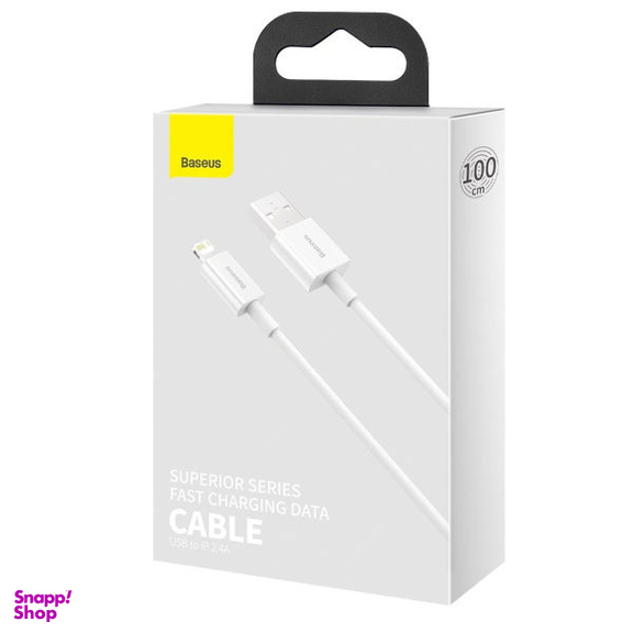 کابل تبدیل USB به لایتنینگ بیسوس مدل Superior طول 1 متر