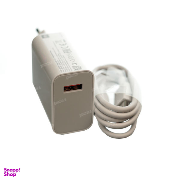 شارژر دیواری شیائومی مدل 33w Super Fast به همراه کابل تبدیل Usb-c
