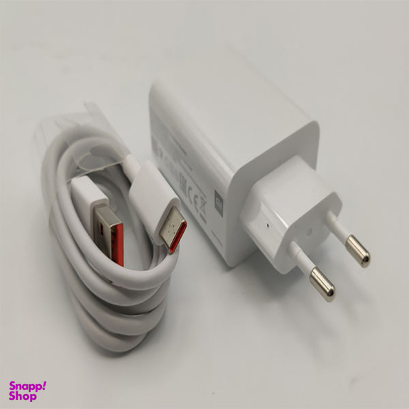 شارژر دیواری شیائومی مدل 33w Super Fast به همراه کابل تبدیل Usb-c