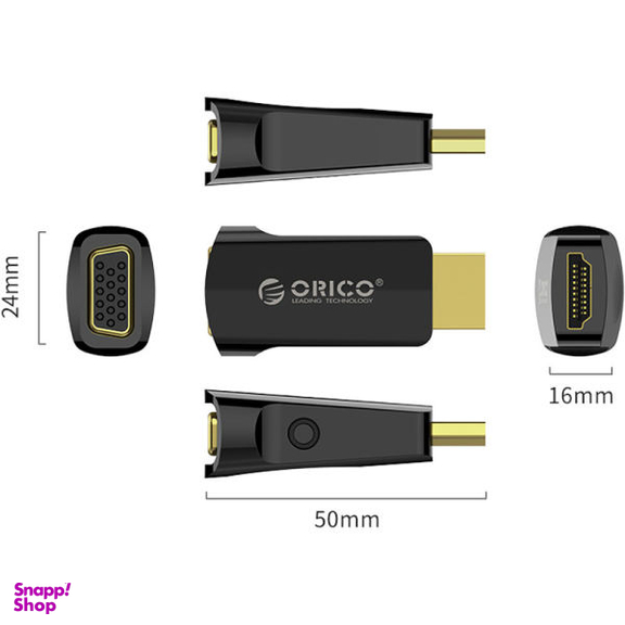 تبدیل HDMI به VGA با خروجی صدا اوریکو مدل XD-HLFV