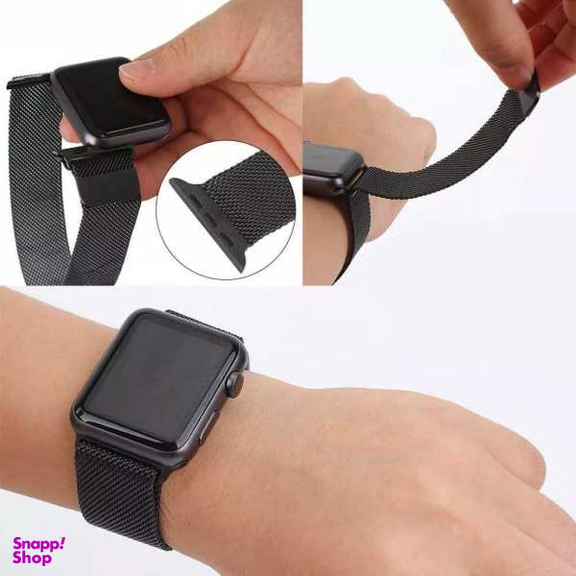 بند مدل Milanese - 079 مناسب برای اپل واچ 38/40 میلی متری