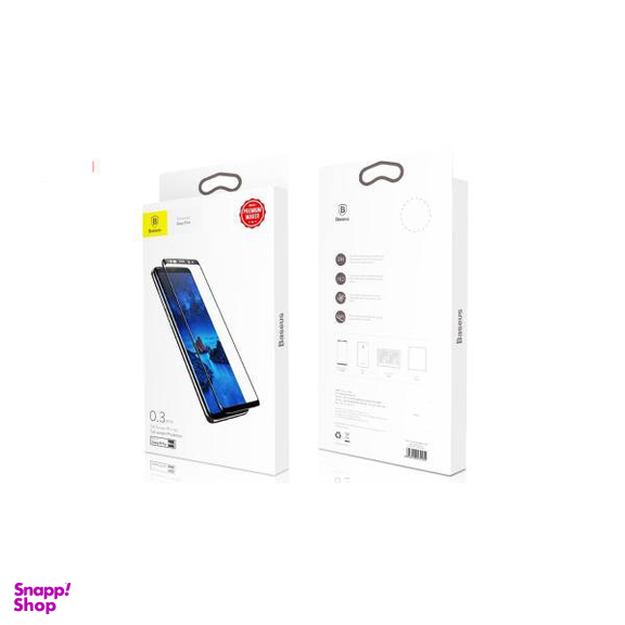 محافظ صفحه نمایش فول شیشه ای بیسوس مناسب برای گوشی موبایل سامسونگ گلکسی S9 Plus