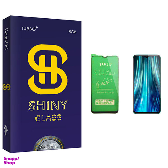 محافظ صفحه نمایش سرامیکی آتوچبو مدل Shiny مناسب برای گوشی موبایل شیایومی Redmi Note 8 Pro