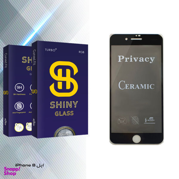 محافظ صفحه نمایش سرامیکی آتوچبو مدل Shiny Glass مناسب برای گوشی موبایل اپل iPhone 8