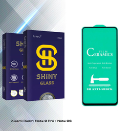 محافظ صفحه نمایش سرامیکی آتوچبو مدل Shiny Glass مناسب برای گوشی موبایل شیایومی Redmi Note 9 Pro / Note 9S