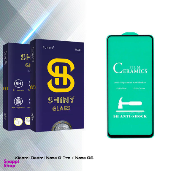 محافظ صفحه نمایش سرامیکی آتوچبو مدل Shiny Glass مناسب برای گوشی موبایل شیایومی Redmi Note 9 Pro / Note 9S