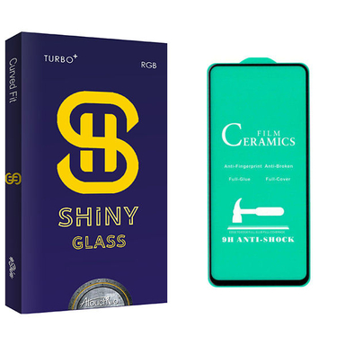 محافظ صفحه نمایش سرامیکی آتوچبو مدل Shiny Glass مناسب برای گوشی موبایل شیایومی Redmi Note 9 Pro / Note 9S