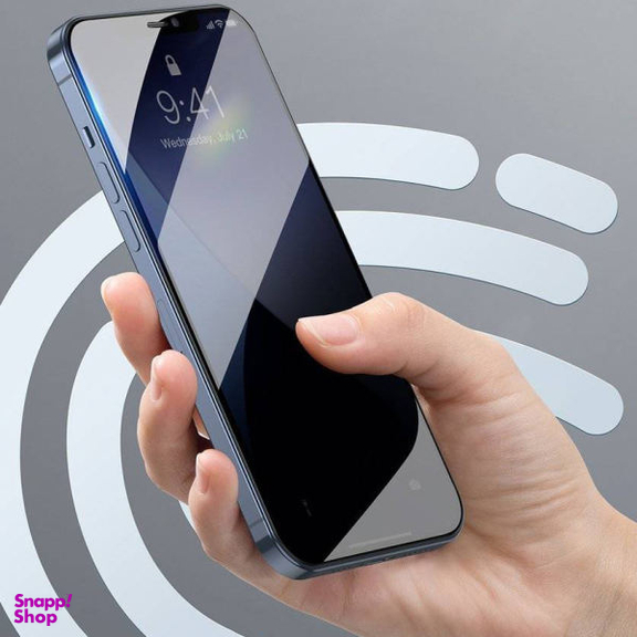 محافظ صفحه نمایش بیسوس مدل SGAPIPH61P-PE01 مناسب برای گوشی موبایل اپل IPhone 12 / 12 Pro بسته 2 عددی