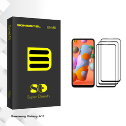 محافظ صفحه نمایش سوماستل مدل SD Glass مناسب برای گوشی موبایل سامسونگ Galaxy A11 بسته سه عددی