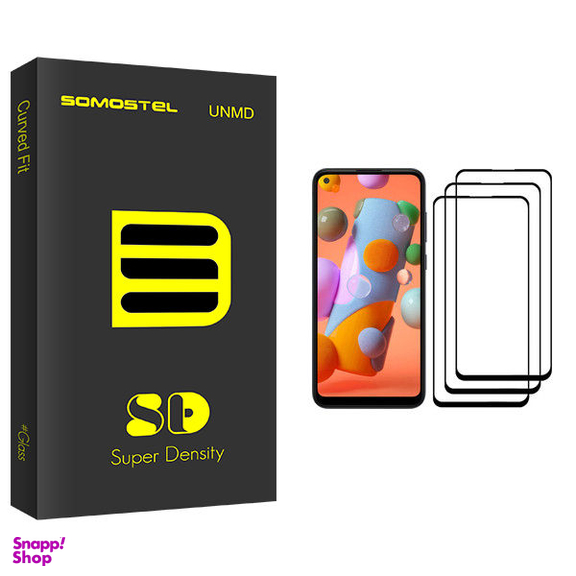 محافظ صفحه نمایش سوماستل مدل SD Glass مناسب برای گوشی موبایل سامسونگ Galaxy A11 بسته سه عددی