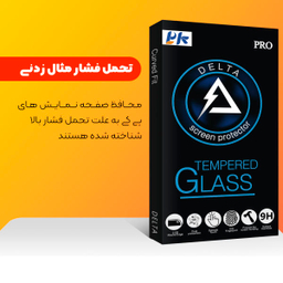 محافظ صفحه نمایش پی کی مدل Delta Glass مناسب برای گوشی موبایل اپل iPhone 12 mini بسته دو عددی