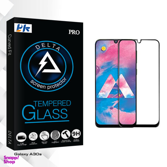 محافظ صفحه نمایش پی کی مدل Delta Glass مناسب برای گوشی موبایل سامسونگ Galaxy A30s