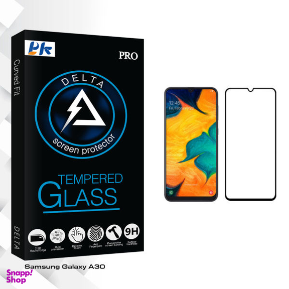 محافظ صفحه نمایش پی کی مدل Delta Glass مناسب برای گوشی موبایل سامسونگ Galaxy A30