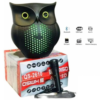 اسپیکر بلوتوثی طرح جغد کیمیسو (Kimiso) مدل QS-2610