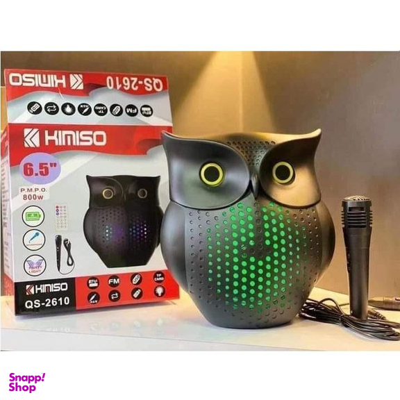 اسپیکر بلوتوثی طرح جغد کیمیسو (Kimiso) مدل QS-2610