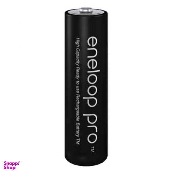 باتری قلمی قابل شارژ پاناسونیک مدل Eneloop Pro ظرفیت 2550 میلی آمپر ساعت بسته‌ 2 عددی