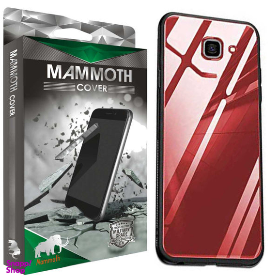 کاور ماموت (Mammoth) مدل PGMA مناسب موبایل سامسونگ Galaxy J4 Plus به همراه محافظ صفحه نمایش