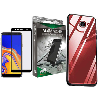 کاور ماموت (Mammoth) مدل PGMA مناسب موبایل سامسونگ Galaxy J4 Plus به همراه محافظ صفحه نمایش