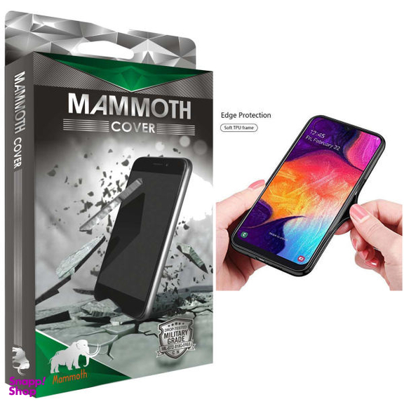 کاور ماموت (Mammoth) مدل PGMA مناسب موبایل سامسونگ Galaxy A70 به همراه محافظ صفحه نمایش