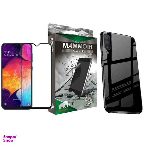 کاور ماموت (Mammoth) مدل PGMA مناسب موبایل سامسونگ Galaxy A70 به همراه محافظ صفحه نمایش