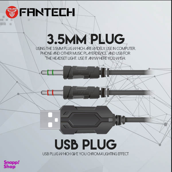 هدست گیمینگ فن تک (Fantech) مدل HG20 CHIEF II